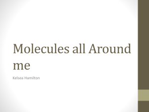 Molecules all Around me