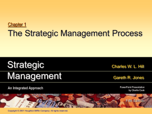 Strategic Management 5e. (Hill & Jones)