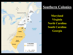 02ColonizingtheSouthernColonies
