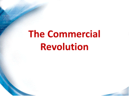 european commercial revolution