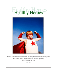 Healthy Heroes Badge