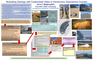 I have been teaching introductory level physical geology courses for