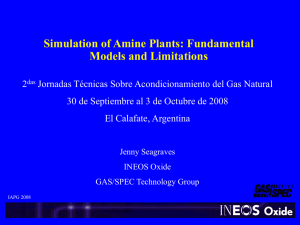 troubleshooting amine plants using mass transfer rate