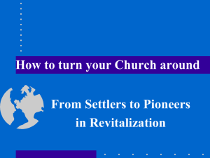 Dream - Renovate - National Church Revitalization Conference
