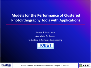 Models for the Throughput of CPTs with Applications