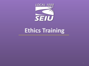 Ethics Training - Atlantic Training