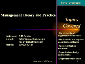 Fundamentals of Management 4e. - Robbins and DeCenzo