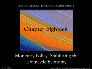 Using Interest Rates to Stabilize the Domestic Economy