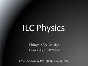 Physics Summary at KILC12 - International Linear Collider