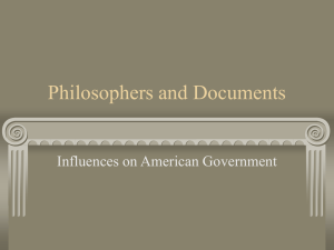 Philosophers and Documents
