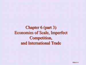 Economies of Scale 3