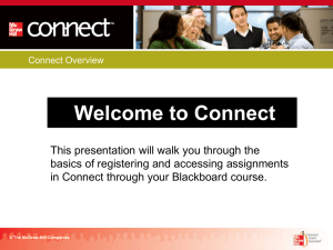 McGraw-Hill Connect!