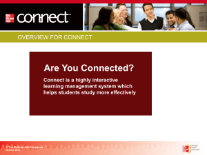 What is McGraw-Hill Connect?