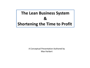 Simple business time lines