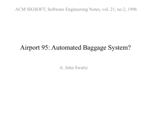 (DIA) automated baggage system