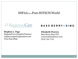 HIPAA 101 - What is PHI?