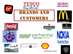 Week 4 Brands and customers Digital marketing