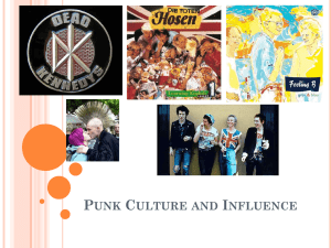 Punk Culture and Influence