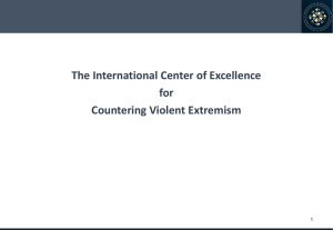 Center of Excellence for Countering Violent Extremism