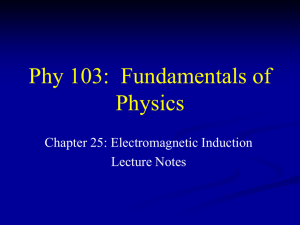 Phy 103: Chapter 22