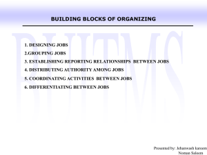 blocks of organizing