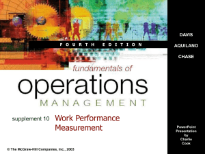 Fundamentals of Operations Management 4e