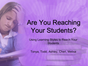 File - Are You Reaching Your Students?