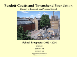 Burdett-Coutts and Townshend Foundation Church of