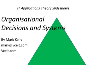 IT Applications Theory Slideshows - VCE IT Lecture Notes by Mark
