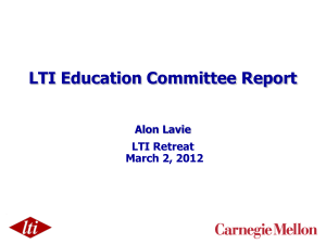 LTI-Curriculum-Revie.. - School of Computer Science