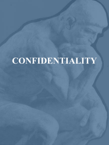 confidentiality - webteach.mc.uky.edu