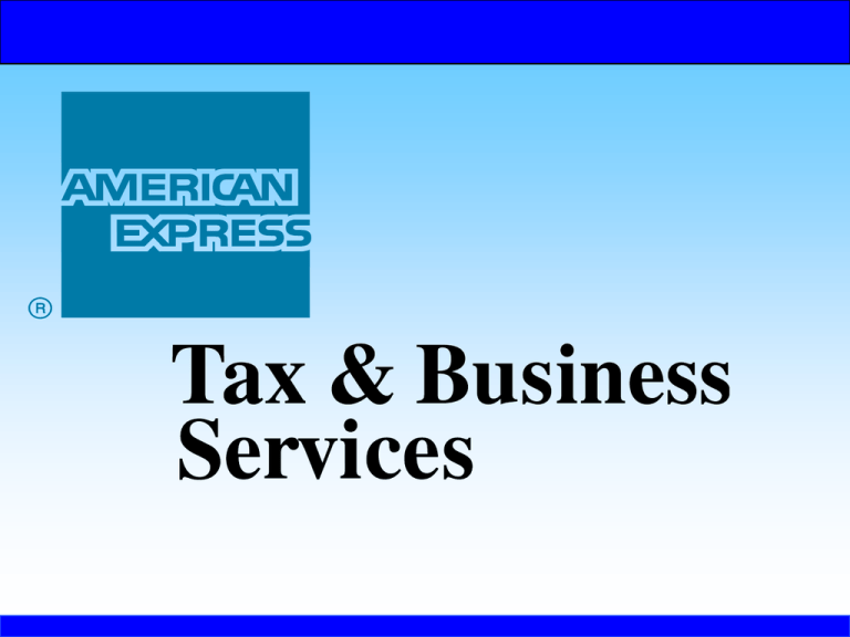 American Express Tax And Business Services Of New York Inc 