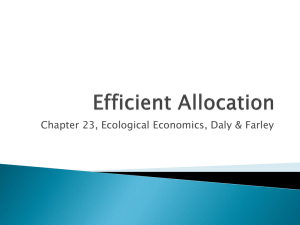Ch 23: Efficient Allocation
