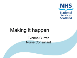 Making it happen - NHS Education for Scotland