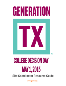 TX Decision Day Resource Manual 2015