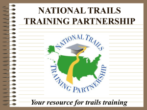 The Future of Trails Research and Training: How