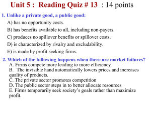 Reading Quiz # 13