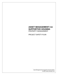 Project Safety Plan - LISC Institute for Comprehensive Community