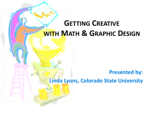 Graphic Arts/ Science - Colorado State Plan CTE