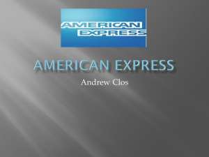 PEST and Industry Analysis of American Express