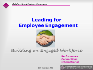 Building Aligned Employee Engagement