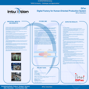DiFac poster for 1st Intuition workshop - ITIA-CNR
