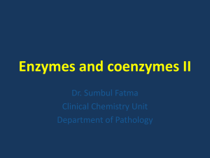 Enzyme and coenzyme II