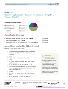 Grade 2 Mathematics Module 3, Topic D, Lesson 10