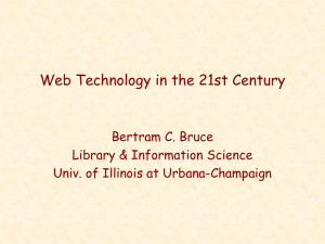 Web Technology in the 21st Century