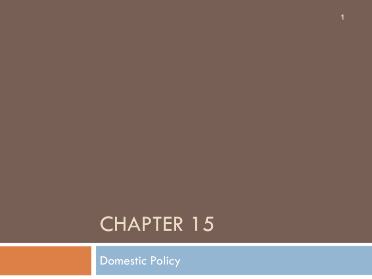 Examples Of Domestic Policy Laws