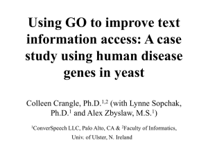 text_info_access - Gene Ontology Consortium
