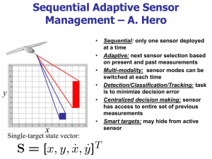 Sensor Management