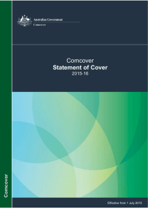 Chapter 2 – Statement of Cover