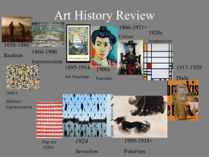 World Art History Review Powerpoint